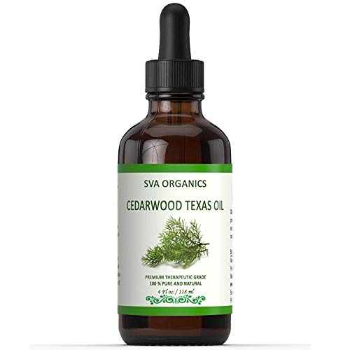 cedarwood texas essential oil 4 oz118 ml 100 pure therapeutic grade by sva organics 5e19f288bc036