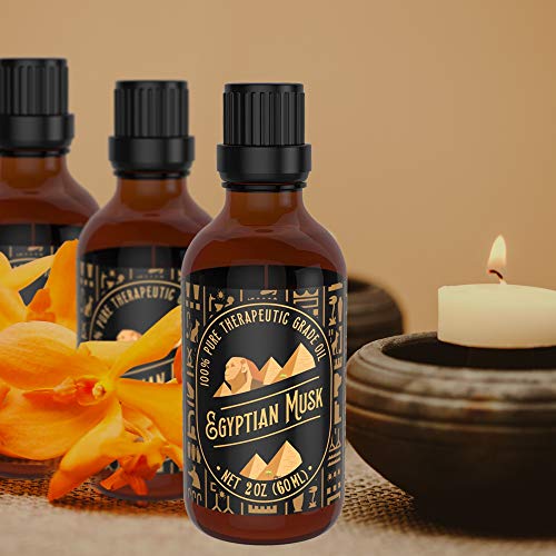 egyptian musk oil relaxing scent glass amber bottle organic pure therapeutic french for diffuser aromatherapy headache pain sleep perfect for candles 5e1b4215aa05e