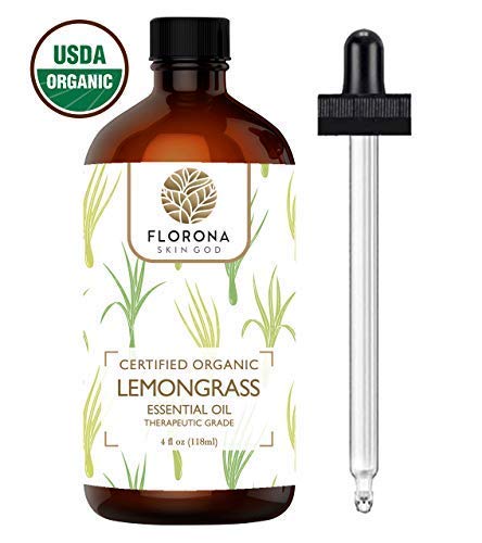 florona organic essential oil 4 oz usda certified organic lemongrass 4 oz 5e1b41c073813