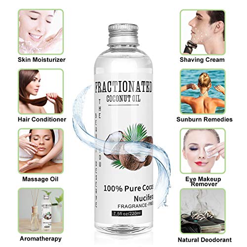 fractionated coconut oil 100 pure natural premium liquid coconut oil for aromatherapy massage moisturizing skin hair 5e1b426f1f2d7