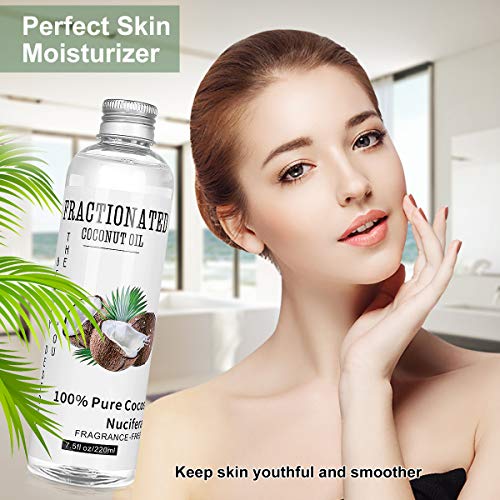 fractionated coconut oil 100 pure natural premium liquid coconut oil for aromatherapy massage moisturizing skin hair 5e1b426ff203f