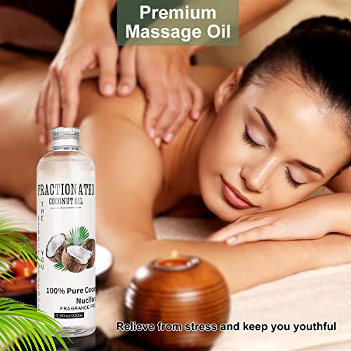 fractionated coconut oil 100 pure natural premium liquid coconut oil for aromatherapy massage moisturizing skin hair 5e1b427149b8c