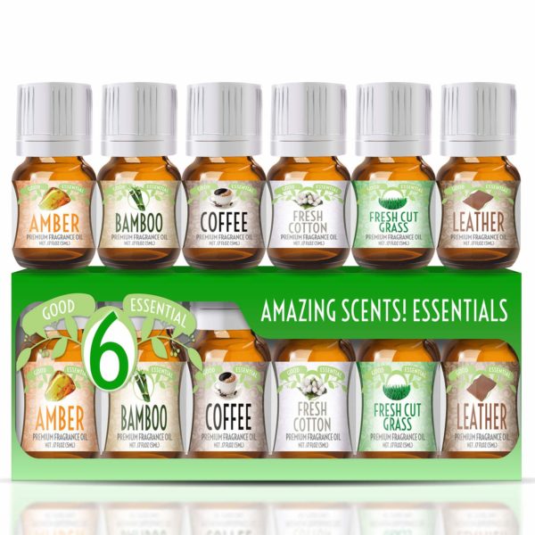 fragrance oils set of 6 scented oils from good essential amber oil coffee oil leather oil fresh cotton oil fresh cut grass oil bamboo oil aromatherapy perfume soaps candles slime lo 5e18ef771257d