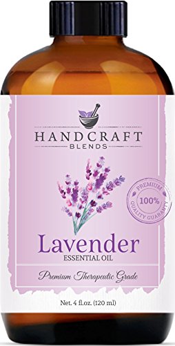 handcraft lavender essential oil huge 4 oz 100 pure natural premium therapeutic grade with premium glass dropper 5e18eee9acb15
