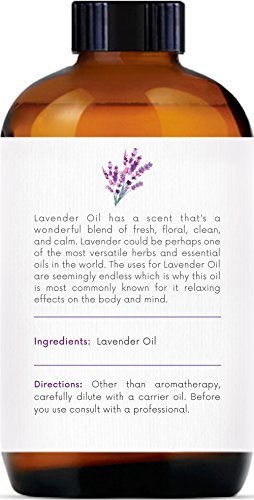 handcraft lavender essential oil huge 4 oz 100 pure natural premium therapeutic grade with premium glass dropper 5e18eeea33dce