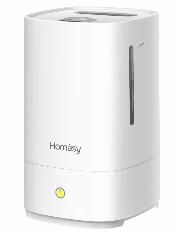 homasy humidifiers with essential oil nozzle 4 5l ultrasonic cool mist humidifier for bedroom large capacity vaporizer humidifying unit with whisper quiet auto shut off top refilling design 5e18f06104167