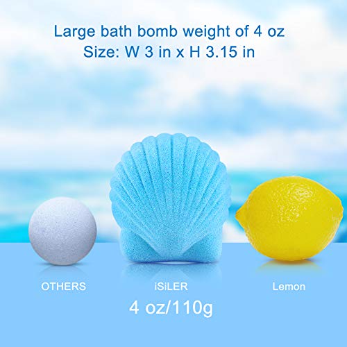 isiler bath bombs gift set 100 handmade pure essential oil bath bombs 12 count x 4oz large natural ingredients bubble fizzes for bubbly spa bath idea gift kits for woman kids valentines da 5e19f1e79a240
