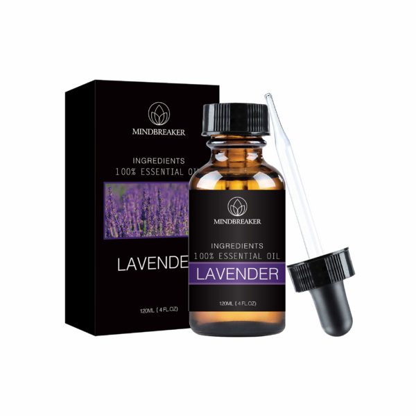 lavender essential oil mindbreaker 100 pure organic therapeutic grade essential oil get better sleep aromatherapy anti inflammatory relieves headaches 4 oz 5e18f0bc6746f