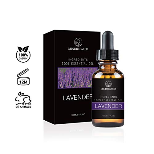 lavender essential oil mindbreaker 100 pure organic therapeutic grade essential oil get better sleep aromatherapy anti inflammatory relieves headaches 4 oz 5e18f0d876af6