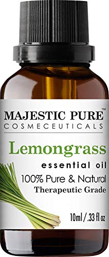 majestic pure aromatherapy essential oils set includes lavender peppermint lemongrass orange eucalyptus clove oils pack of 6 10 ml each 5e18f4070985b