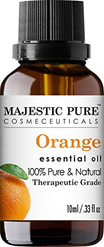 majestic pure aromatherapy essential oils set includes lavender peppermint lemongrass orange eucalyptus clove oils pack of 6 10 ml each 5e18f40786861