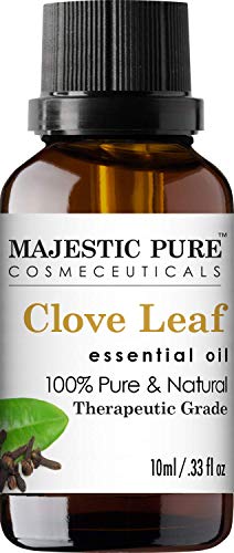 majestic pure aromatherapy essential oils set includes lavender peppermint lemongrass orange eucalyptus clove oils pack of 6 10 ml each 5e18f4081df99