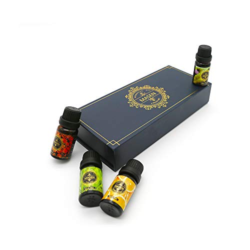 masen aromatherapy essential oil set for diffuser popular fragrance oils blends lavender rose lemon grass sweet orange tea tree peppermint long lasting scents 6 10ml 5e1e79b59e161
