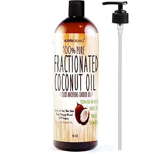 molivera organics fractionated coconut oil 16 oz premium grade a 100 pure mct coconut oil for hair skin massage and aromatherapy carrier oils great for diy uv resistant bpa free 5e19ef9ef3df4