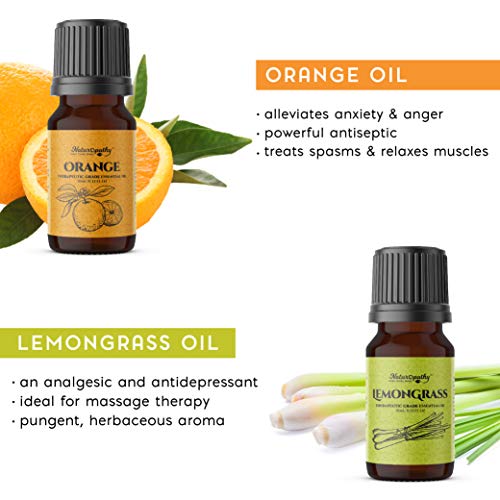 naturopathy essential oils gift set top 8 aromatherapy oils 100 pure therapeutic grade sampler kit lavender frankincense peppermint lemongrass orange tea tree eucalyptus 5e18f5a88c66e