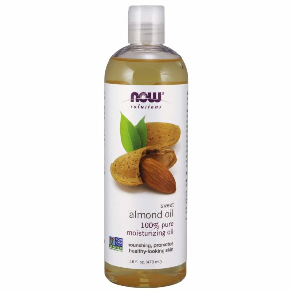 now solutions sweet almond oil 100 pure moisturizing oil promotes healthy looking skin 16 fl oz pack of 1 5e18f1b410a36