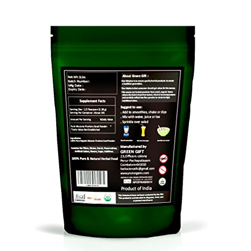 organic mucuna pruriens powder 16 ounces 1 pound usda certified organic premium powder herbsindia 5e1e69a463cf6