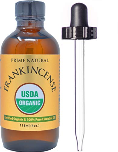 prime natural organic frankincense essential oil 118ml 4oz usda certified boswellia serrata natural pure undiluted therapeutic grade for aromatherapy scents diffuser skin care boost mood 5e18f0007c160