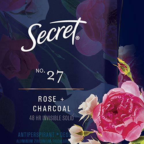 secret antiperspirant deodorant for women with pure essential oils rose charcoal scent 2 6 oz 5e18f0539507d