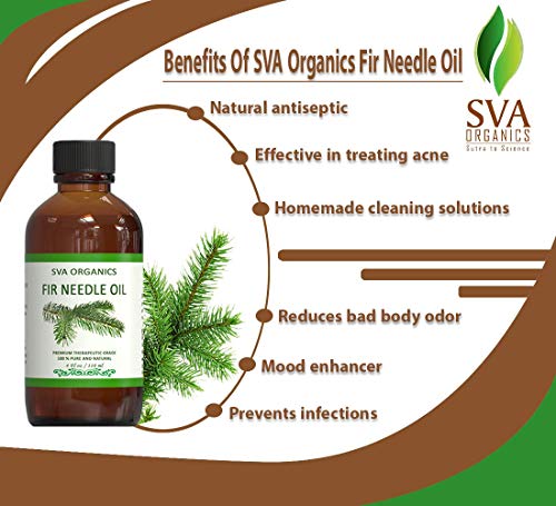 sva organics 100 pure siberian fir needle essential oil 4 oz 118 ml therapeutic grade 5e18f2325e859