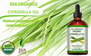 SVA Organics Citronella Essential Oil Organic USDA 4 Oz Pure Natural Therapeutic Grade Oil for Skin, Body, Diffuser, Candle Making_5e1b42d10a8eb.jpeg