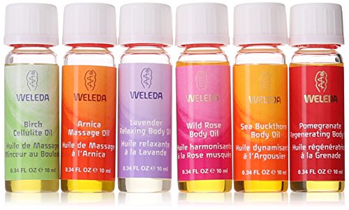 weleda body oil essentials kit 0 34 fl oz pack of 6 variety pack 5e18f0953c3e1